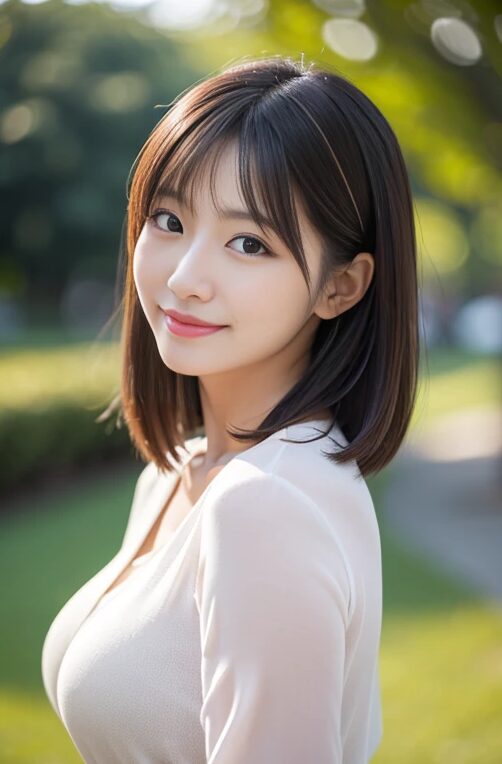 巨乳美人人妻とデートしてみた【AI画像】13