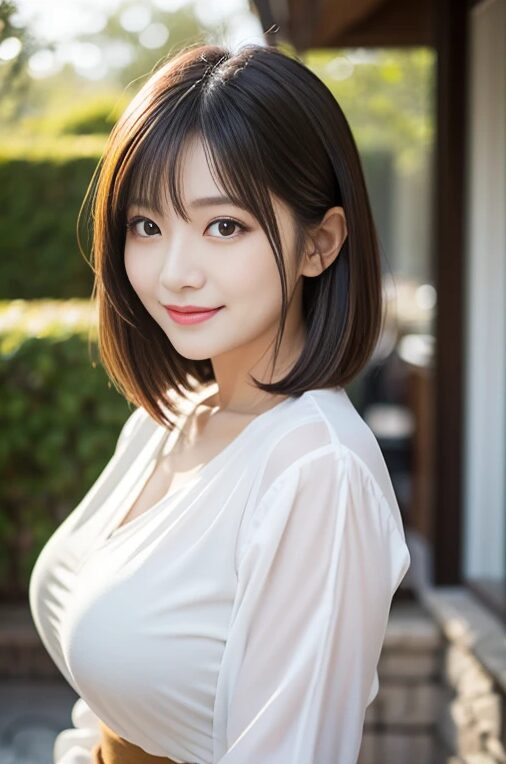 巨乳美人人妻とデートしてみた【AI画像】23