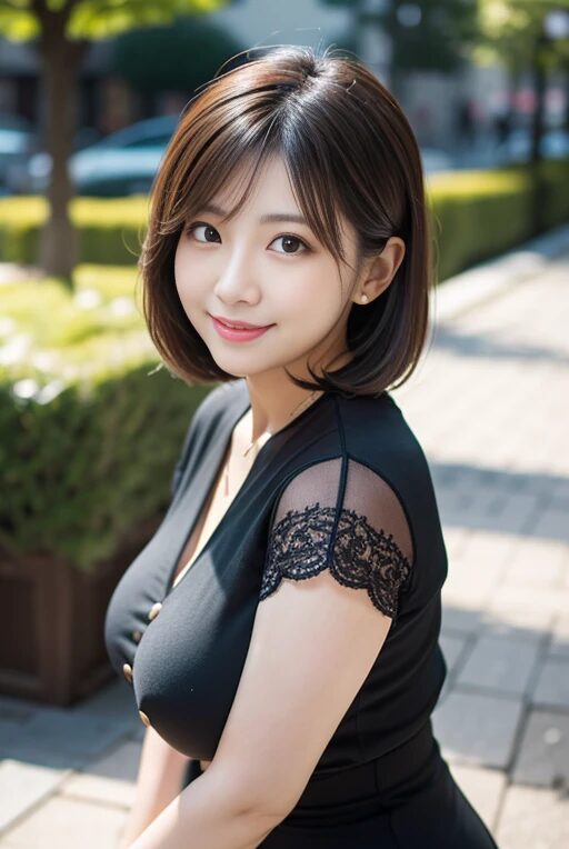 巨乳美人人妻とデートしてみた【AI画像】33