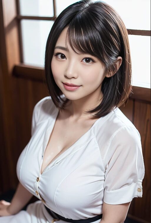 巨乳美人人妻とデートしてみた【AI画像】53